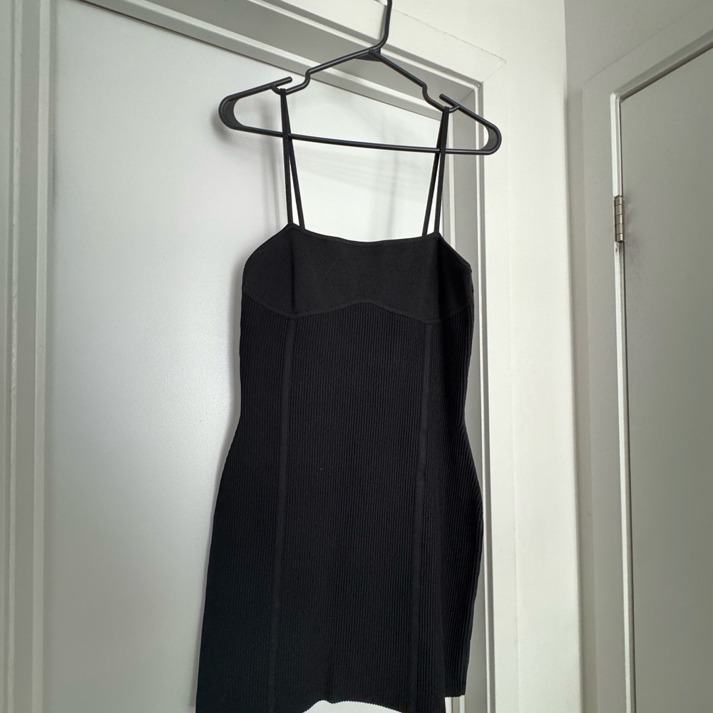 Babaton Black Mini Dress